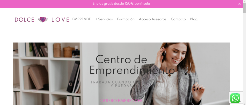 Dolcelove Página web para dolcelove