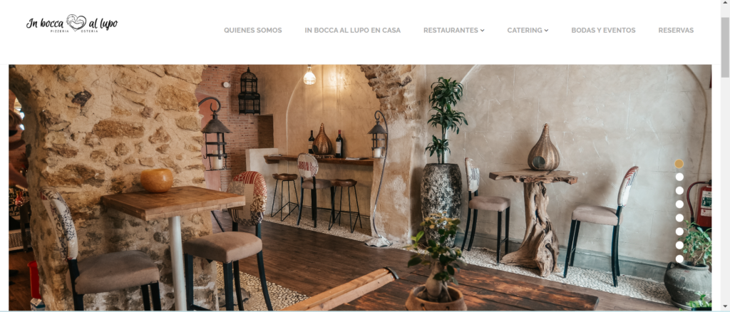 In Bocca Al Lupo Página web para In Bocca Al Lupo